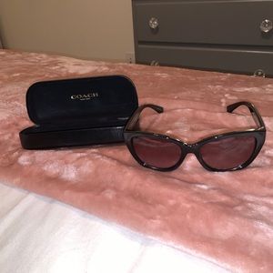 Coach Cat Eye Horse and Carriage Sunglasses